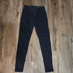 SO Women's Dark Black Skinny Jeans
